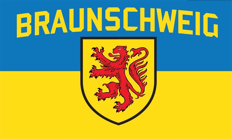 Braunschweig Fan Flagge 90x150 cm (EH)