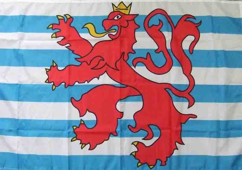 Luxemburg mit Wappen Flagge 60x90 cm