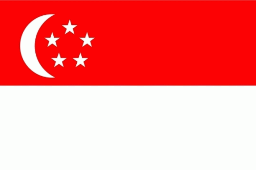 Singapur Flagge 60x90 cm