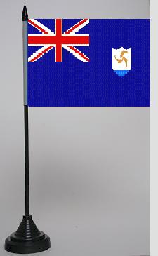 Anguilla Tischflagge 10x15 cm