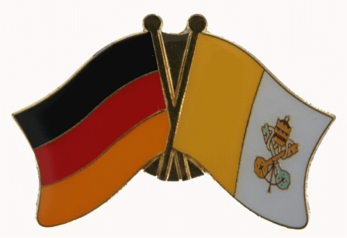 Deutschland / Vatikan Freundschaftspin