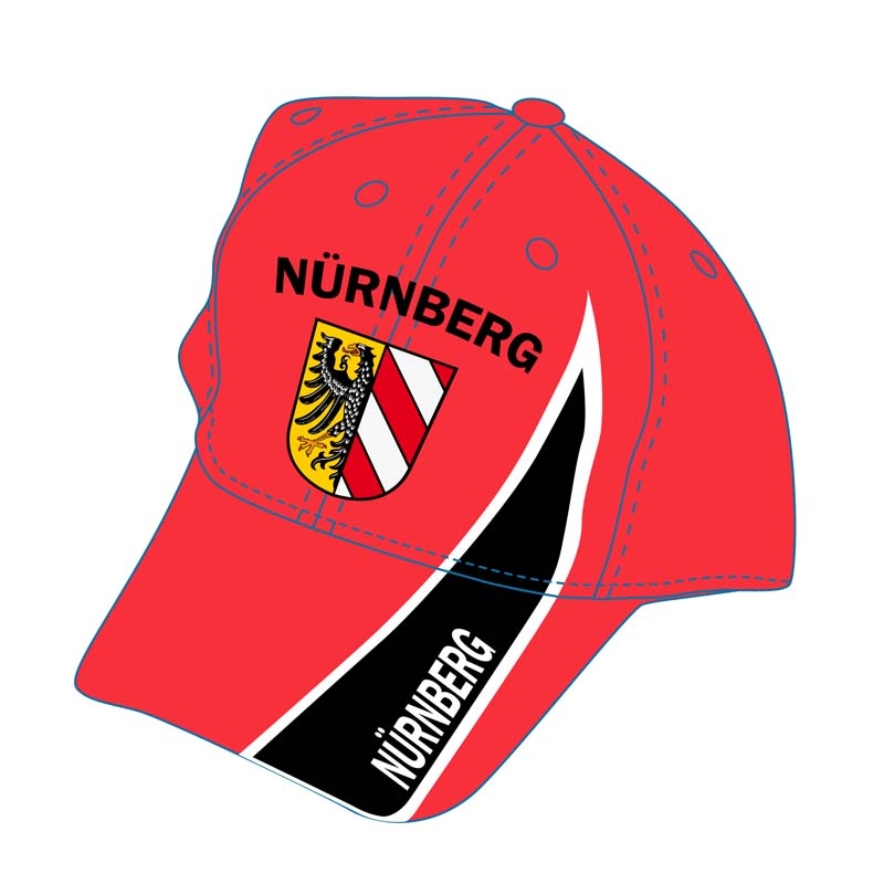 Nürnberg mit Wappen Baseballcap