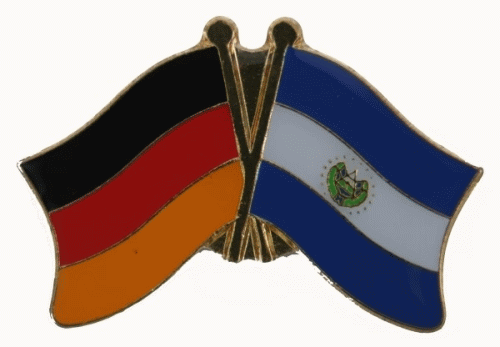 Deutschland / El Salvador Freundschaftspin