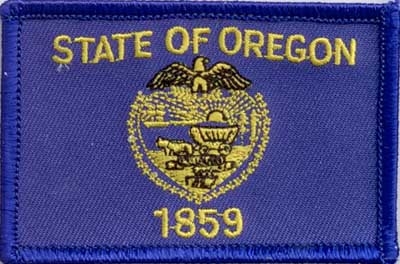 Oregon Aufnäher / Patch