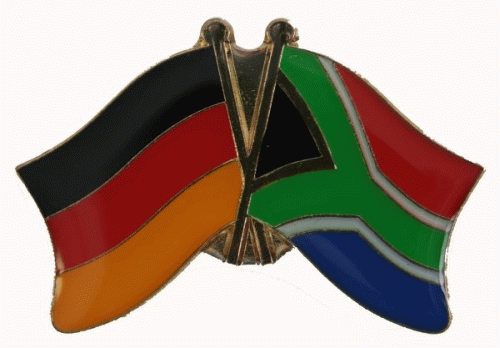 Deutschland / Südafrika Freundschaftspin