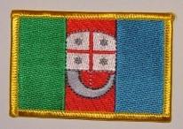 Ligurien (Italien) Aufnäher / Patch 8 x 5 cm