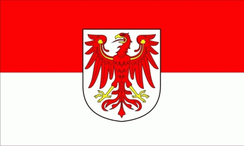 Brandenburg Landesdienst Flagge 150x250 cm