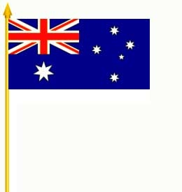 Australien Stockflagge 30x45 cm