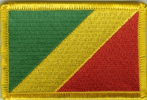 Kongo Brazzaville Aufnäher / Patch