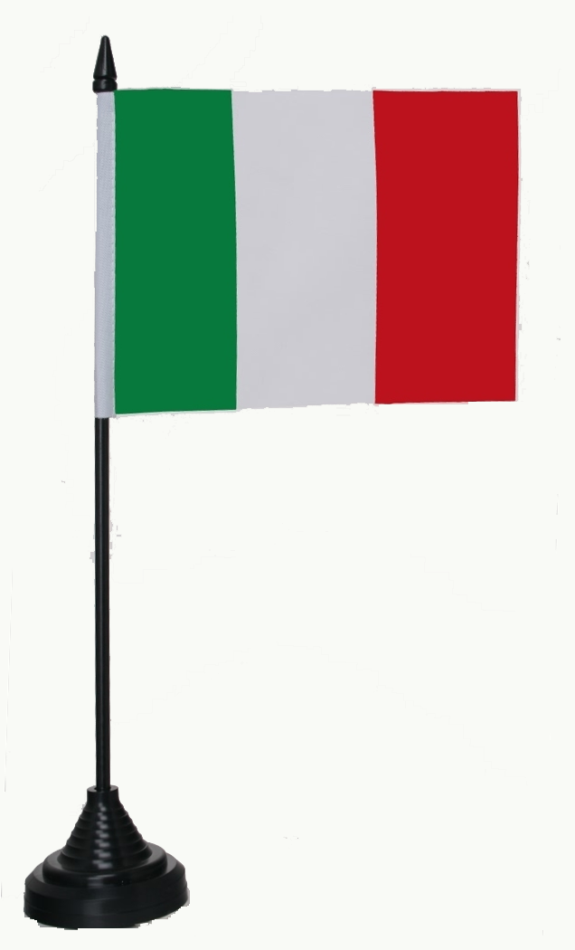 Italien Tischflagge 10x15 cm