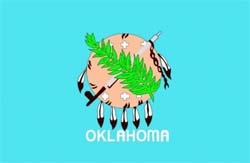 Oklahoma Flagge 90x150 cm