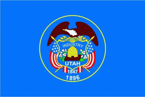 Utah Flagge 90x150 cm