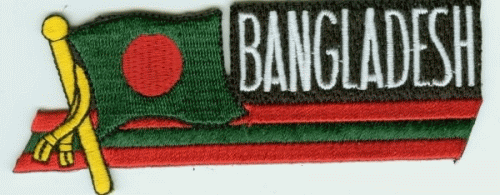 Bangladesch Sidekickaufnäher