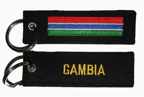 Gambia Schlüsselanhänger