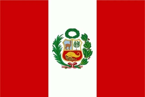 Peru Flagge 150x250 cm