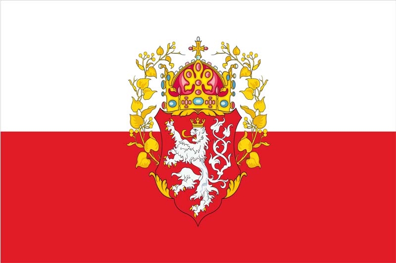 Königreich Böhmen Flagge 90x150 cm (EH)