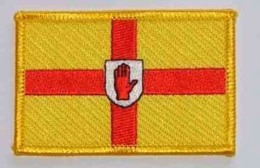 Ulster Aufnäher / Patch 8 x 5 cm