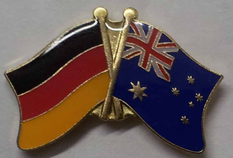 Deutschland / Australien Freundschaftspin