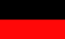 Königreich Württemberg schwarz rot (2 Streifen) Flagge 90x150 cm