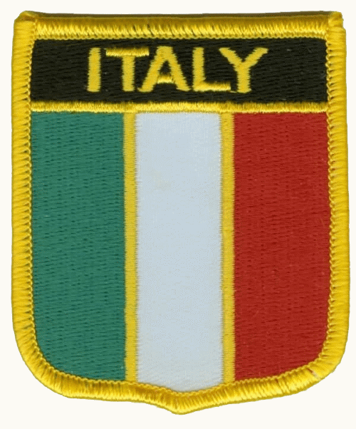 Italien Wappenaufnäher / Patch