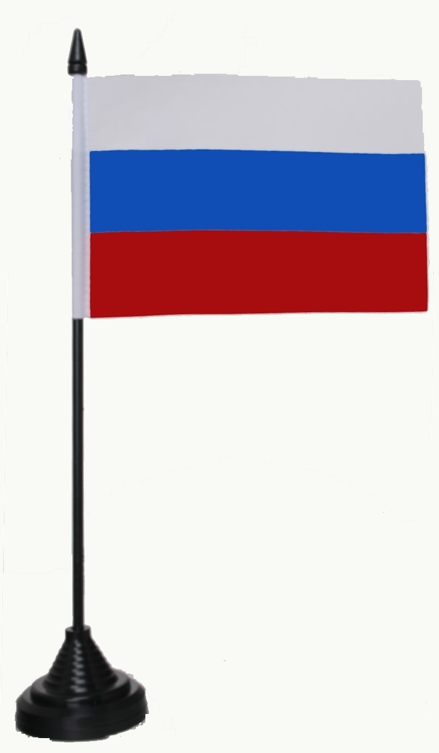 Russland Tischflagge 10x15 cm