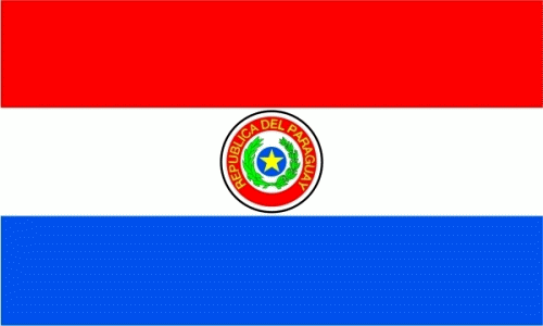 Paraguay Flagge 150x250 cm
