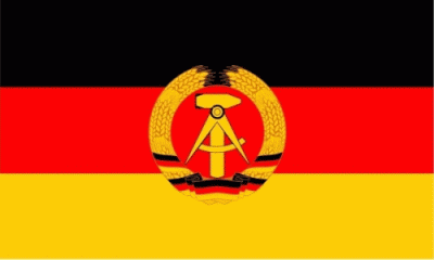 DDR Deutsche Demokratische Republik Flagge 150x250 cm mit 2 Ösen