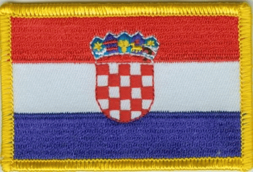 Kroatien Aufnäher / Patch
