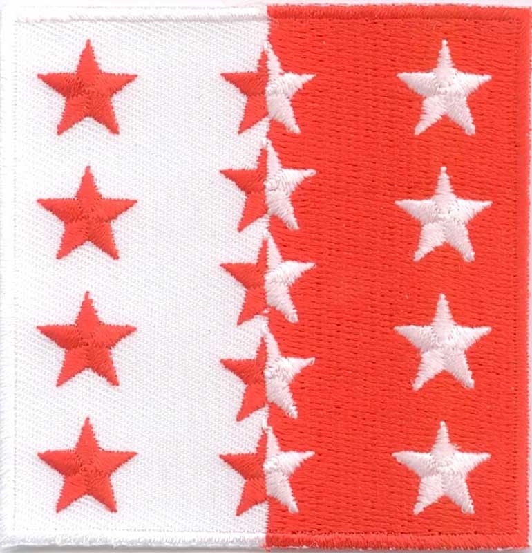 Wallis Aufnäher / Patch 7x7 cm