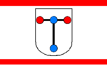 Troisdorf Stadt Rhein-Sieg-Kreis Flagge 90x150 cm (E)