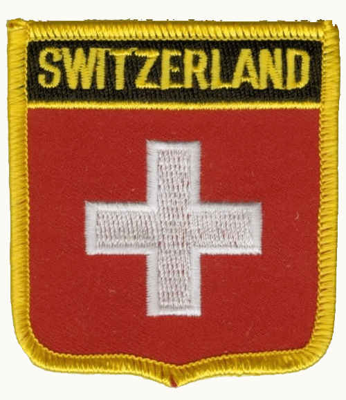 Schweiz Wappenaufnäher / Patch