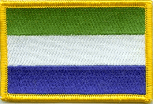 Sierra Leone Aufnäher / Patch