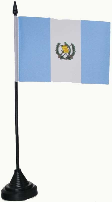 Guatemala Tischflagge 10x15 cm