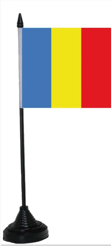 Rumänien Tischflagge 10x15 cm