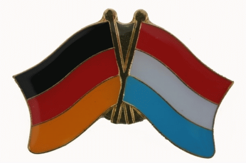 Deutschland / Luxemburg Freundschaftspin