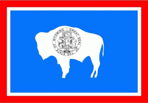 Wyoming Flagge 90x150 cm