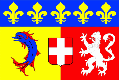 Rhône Alpes Drapeau