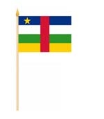 Zentralafrikanische Republik Stockflagge 30x45 cm