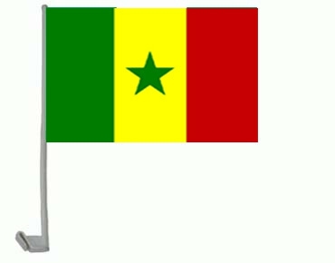 Senegal Autoflagge 30x45 cm