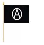 Anarchie Stockflagge 30x45 cm