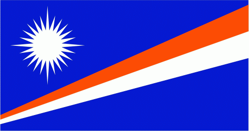Marshall Inseln Flagge 90x150 cm