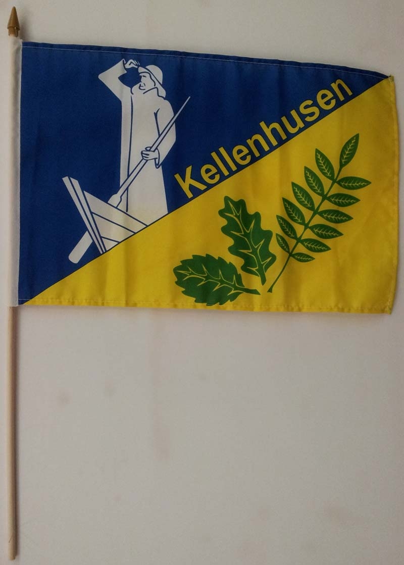 Kellenhusen Stockflagge 30x40 cm Abverkauf