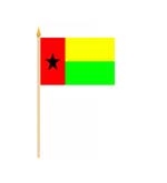 Guinea Bissau Stockflagge 30x45 cm