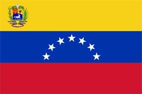 Venezuela vor 2006  7 Sterne Flagge 90x150 cm