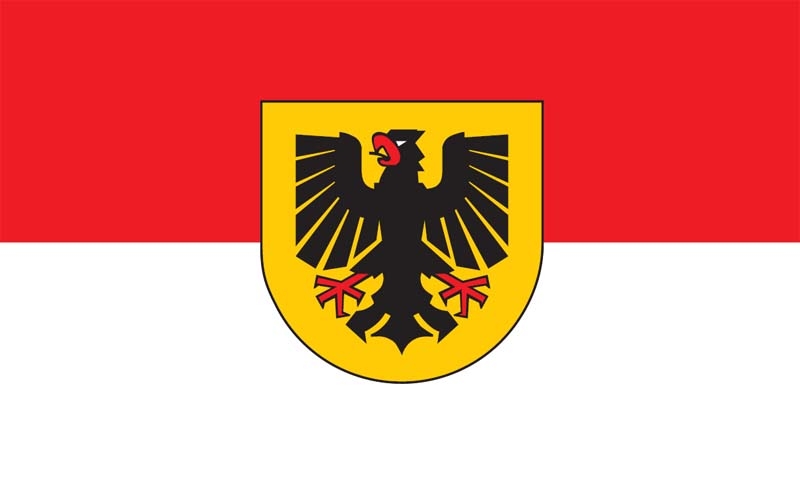 Dortmund Stadt Flagge 90x150 cm neu