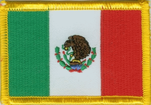 Mexiko Aufnäher / Patch