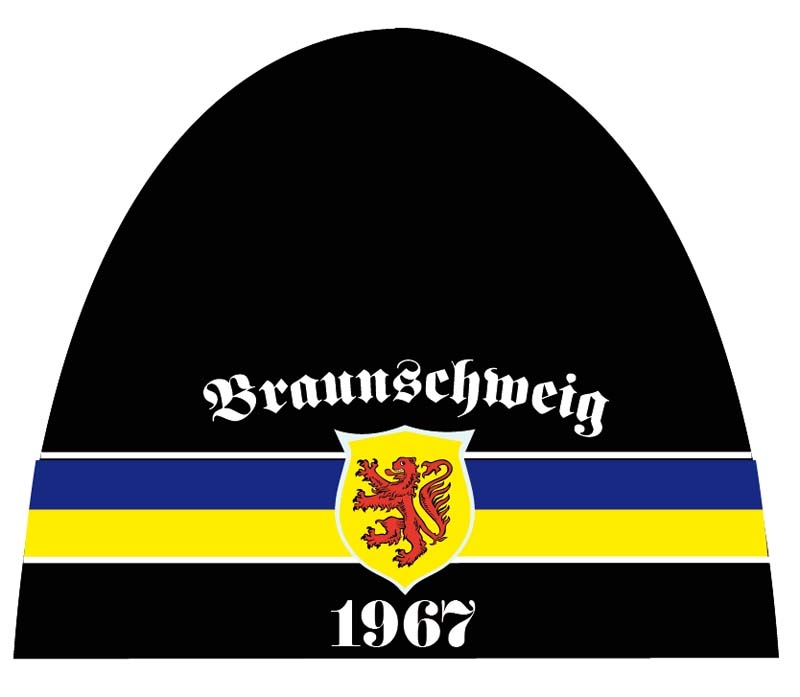 Braunschweig mit Wappen Strickmütze