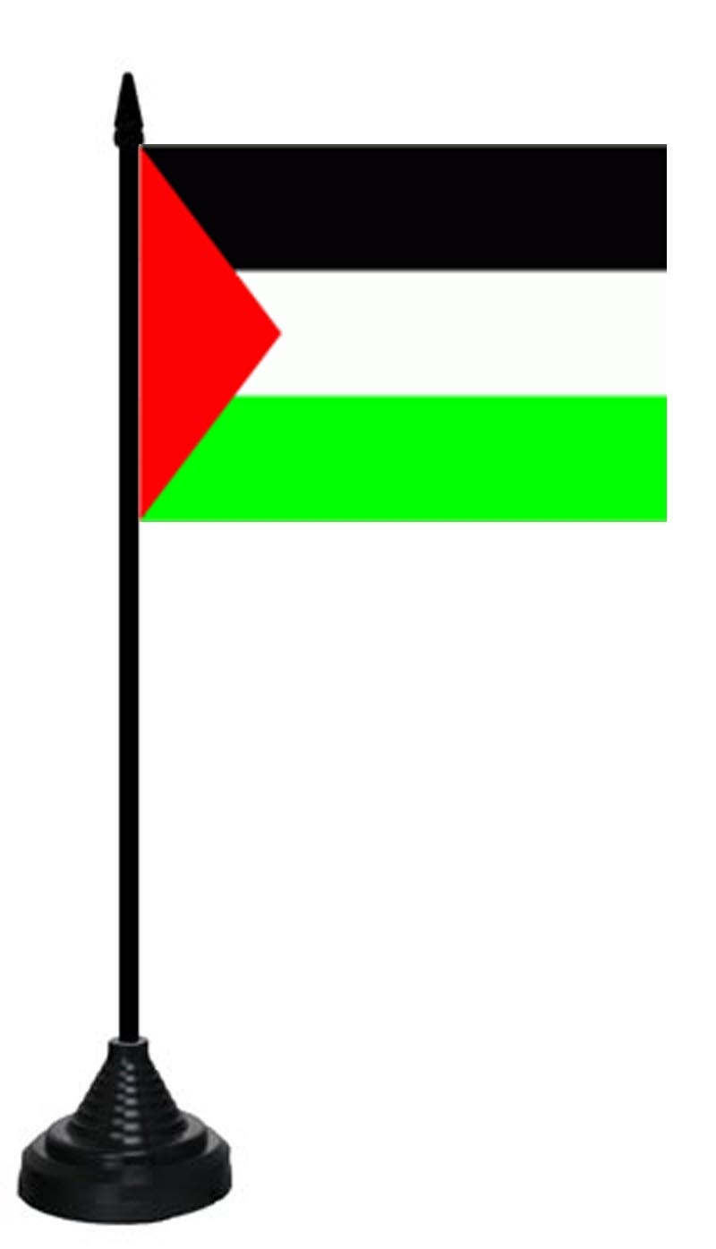 Palästina Tischflagge 10x15 cm