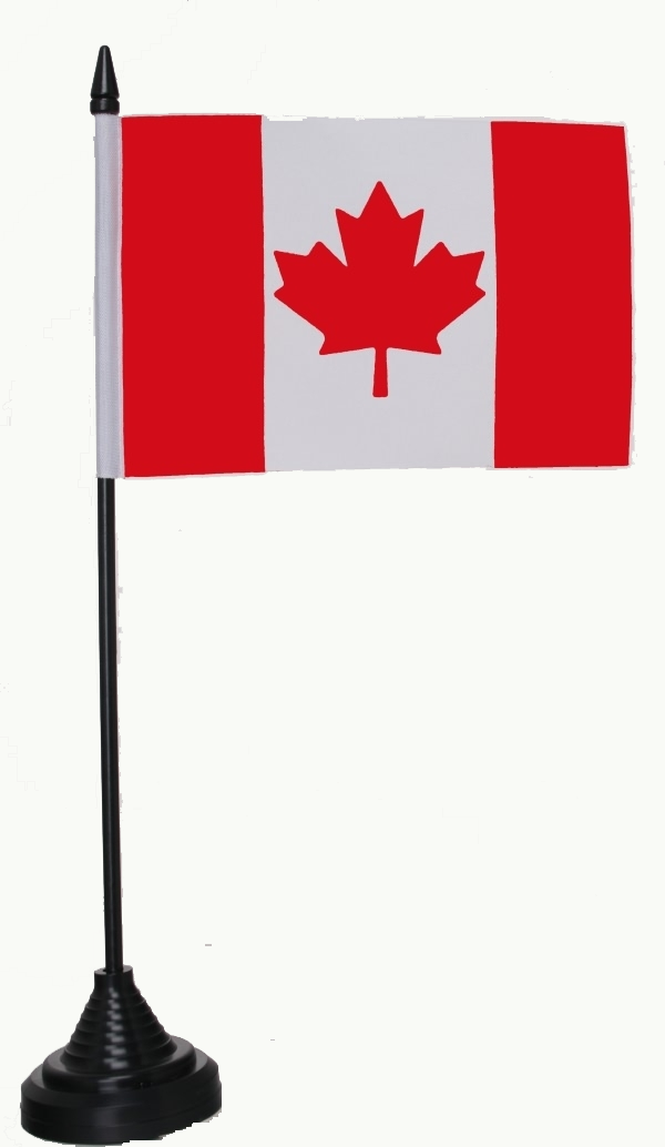 Kanada Tischflagge 10x15 cm