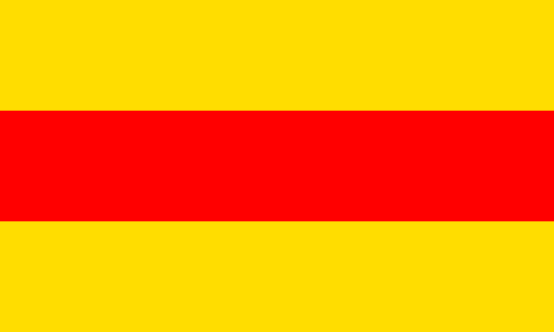 Baden ohne Wappen 1891-1918 Flagge 90x150 cm